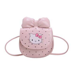 HELLO KITTY PINK DESIGN CROSSBODY BAG women or girls